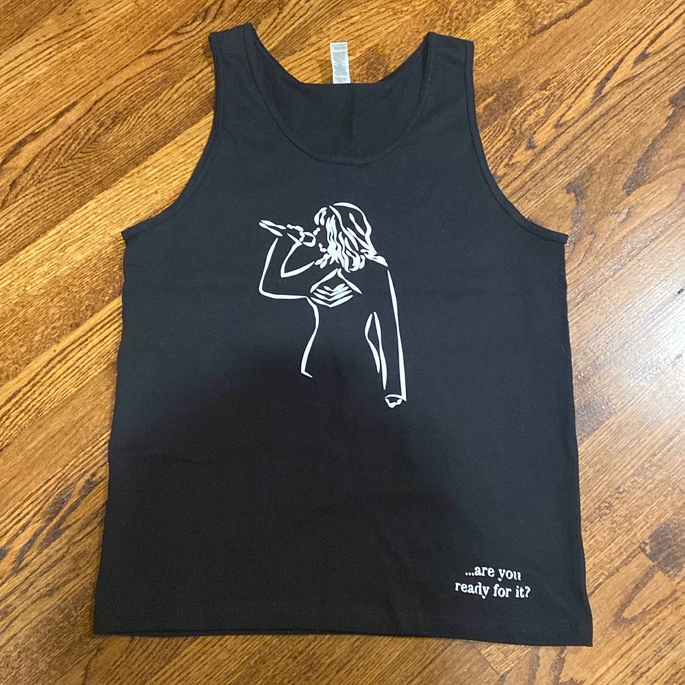 Taylor Swift Reputation Are You Ready For It Tank Top New